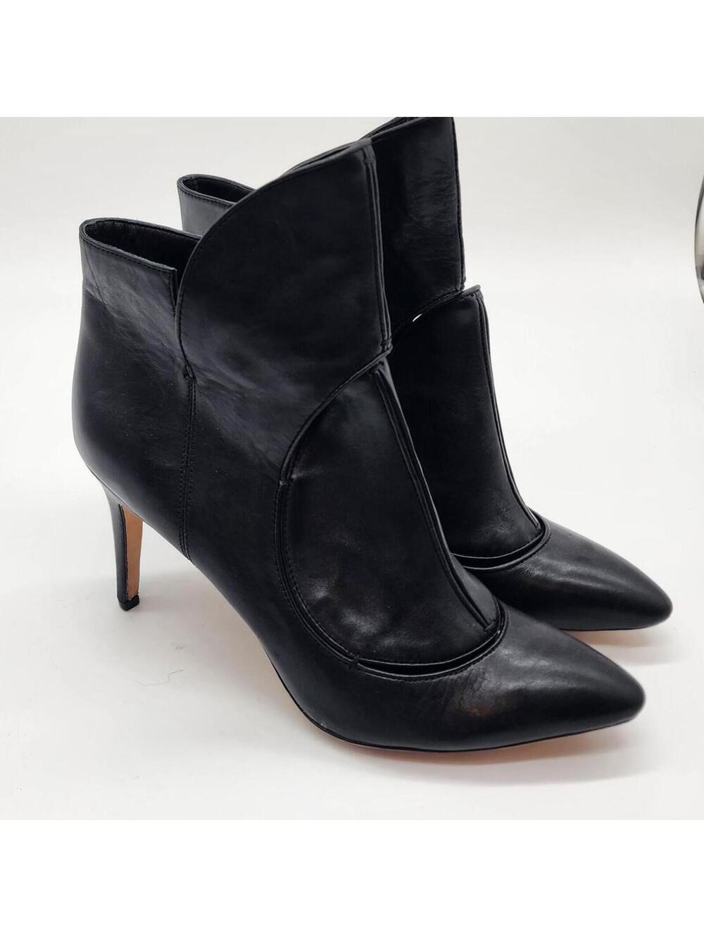 Camilla Skovgaard Black Bootie Heels Boots 41 10